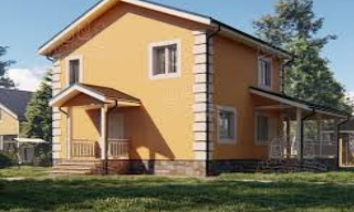 Закажите проект дома 8 на 8 двухэтажного в Амурске - Строй-Мрс, доступная цена от 3646 рублей
