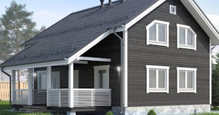 Каркасный дом под ключ в Амурске - Строй-Мрс, строительство недорого от 135395 руб.